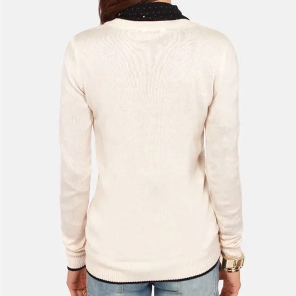 Volcom Bad Toda Stone Cream Motorcycle Print Sweater Size Small Medium - Picture 13 of 14